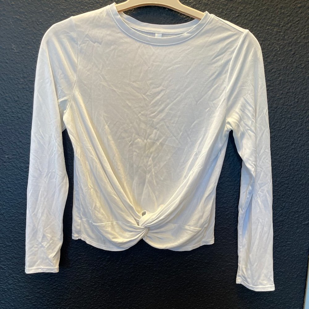 White Athletic Top